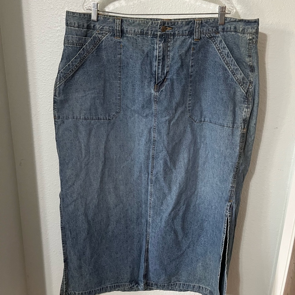 Classic Denim Skirt